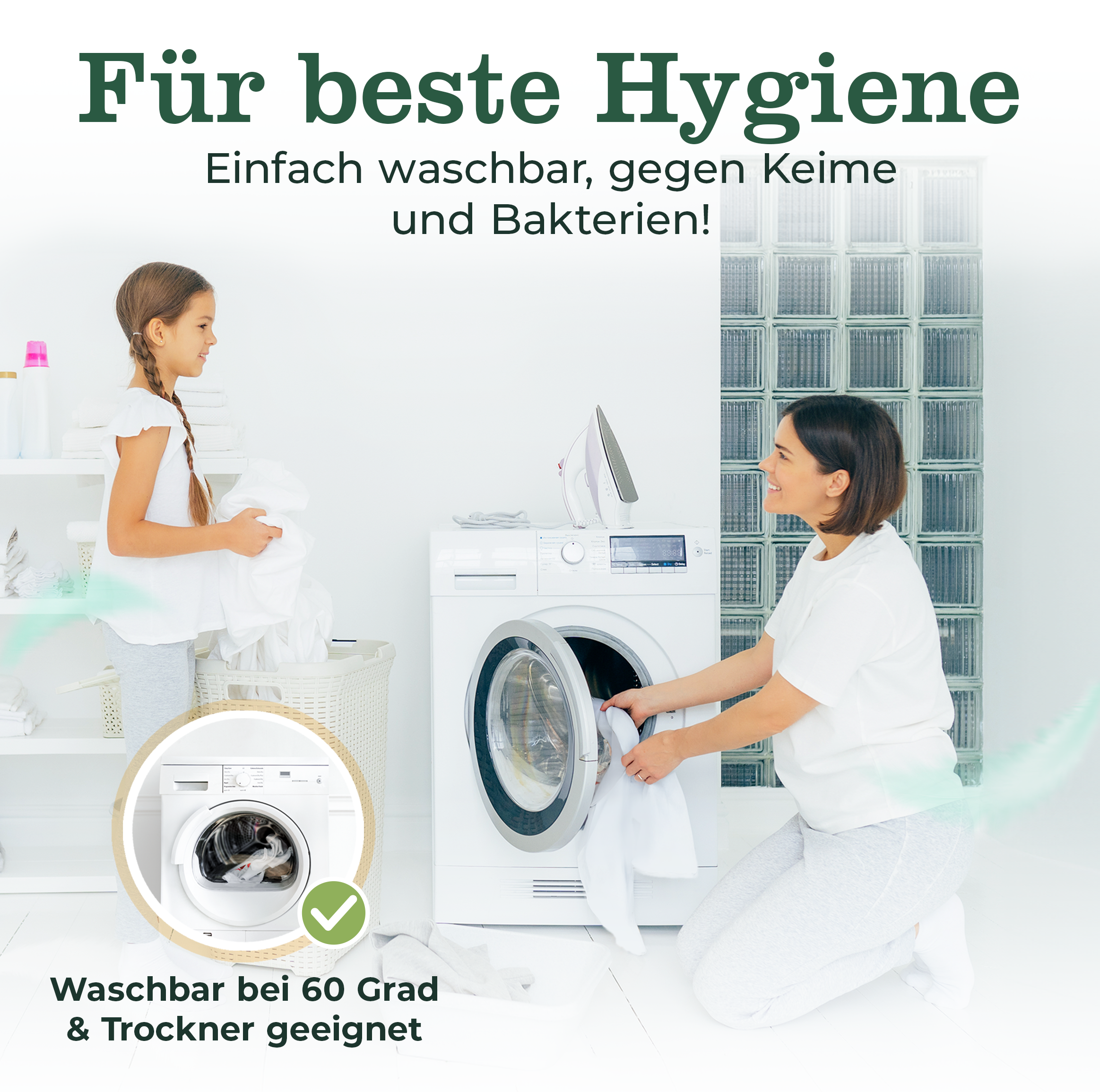 Kinder Kopfkissen ab 2 Jahren | Aus Baumwolle