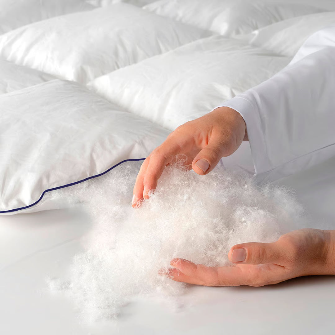 3-Kammern Daunenkissen