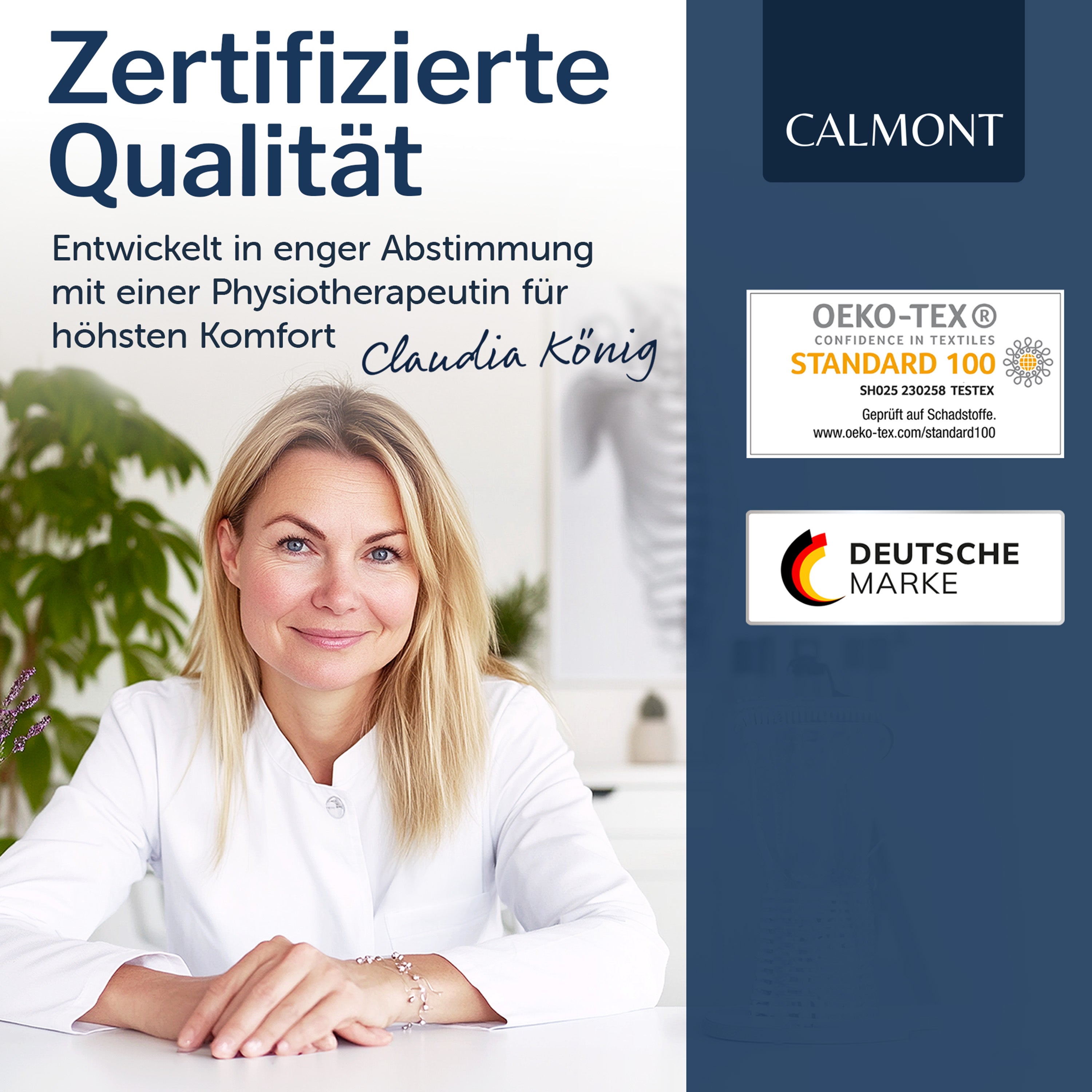 Orthopädisches Nackenkissen